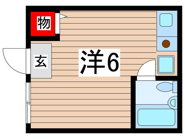 森本ハイツの物件間取画像